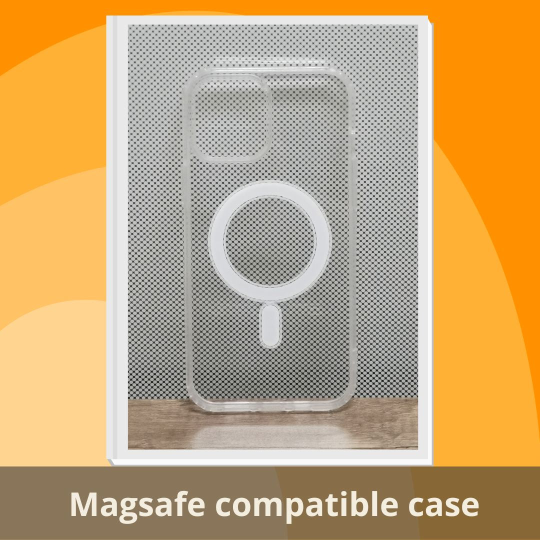 Plain MagSafe compatible case (no printing) | 空白MagSafe合用軟殼(不包括印刷)