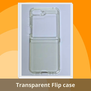 Plain Transparent case for Foldable or Flappable Phone (no printing) | 空白折疊手機殼(不包括印刷)